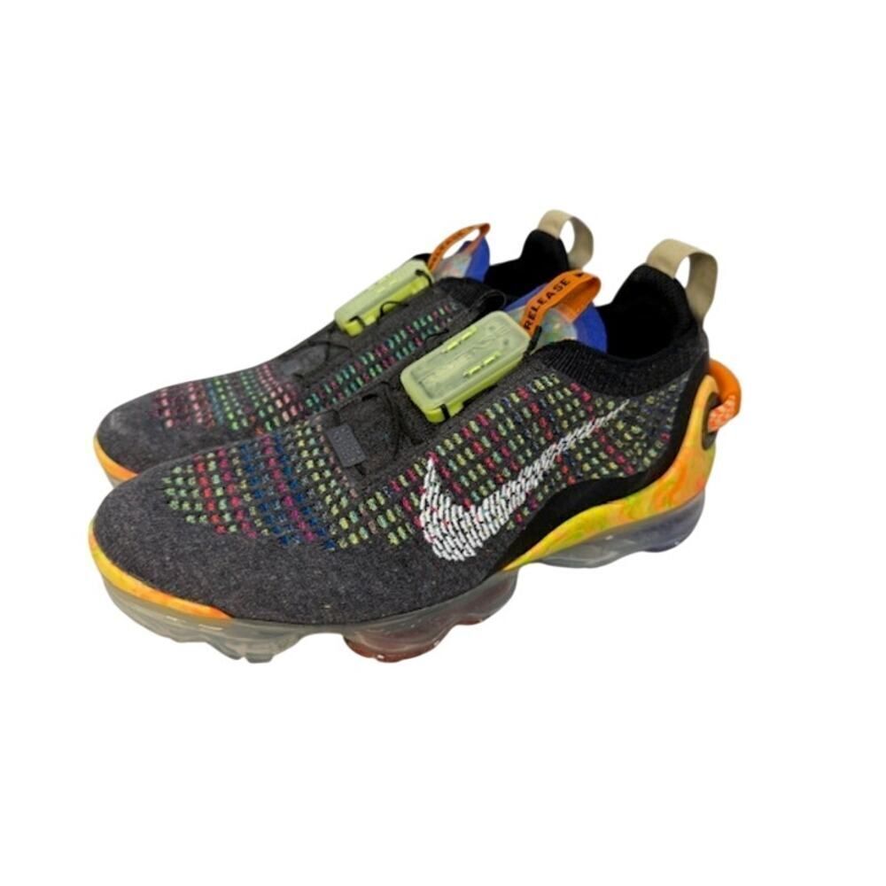 Nike Air VaporMax 2020 Flyknit Newsprint Green Women's 7 CW1765-001